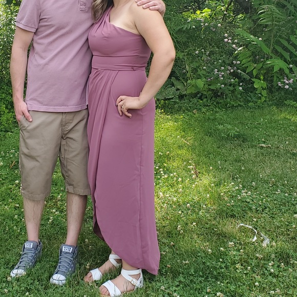 David's Bridal Dresses & Skirts - High/low Chianti dress